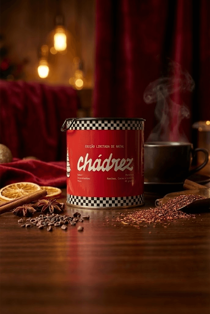 Chádrez Panetone Edição Limitada de Natal